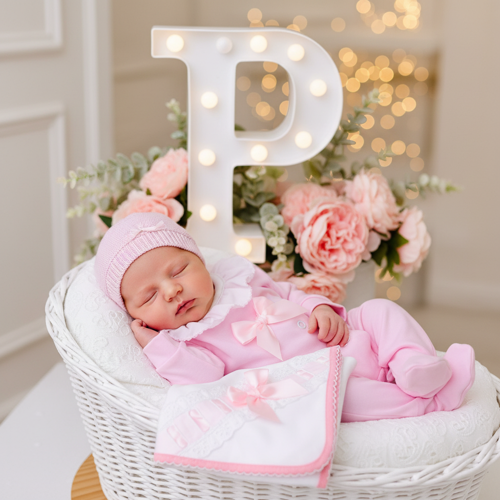 Pack Bebé 4 peças Rosa