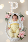 Babygrow carinhas de urso algodão