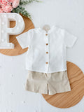 Calções e camisa cerimónia