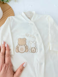 Babygrow algodão unissexo 3m 6m 9m e 12m