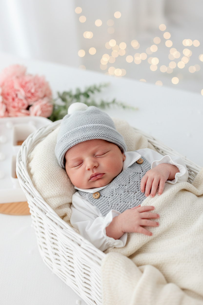 Saída maternidade cinzento : 3 peças Outono/Inverno