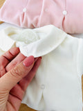 Babygrow bolinha VELUDO