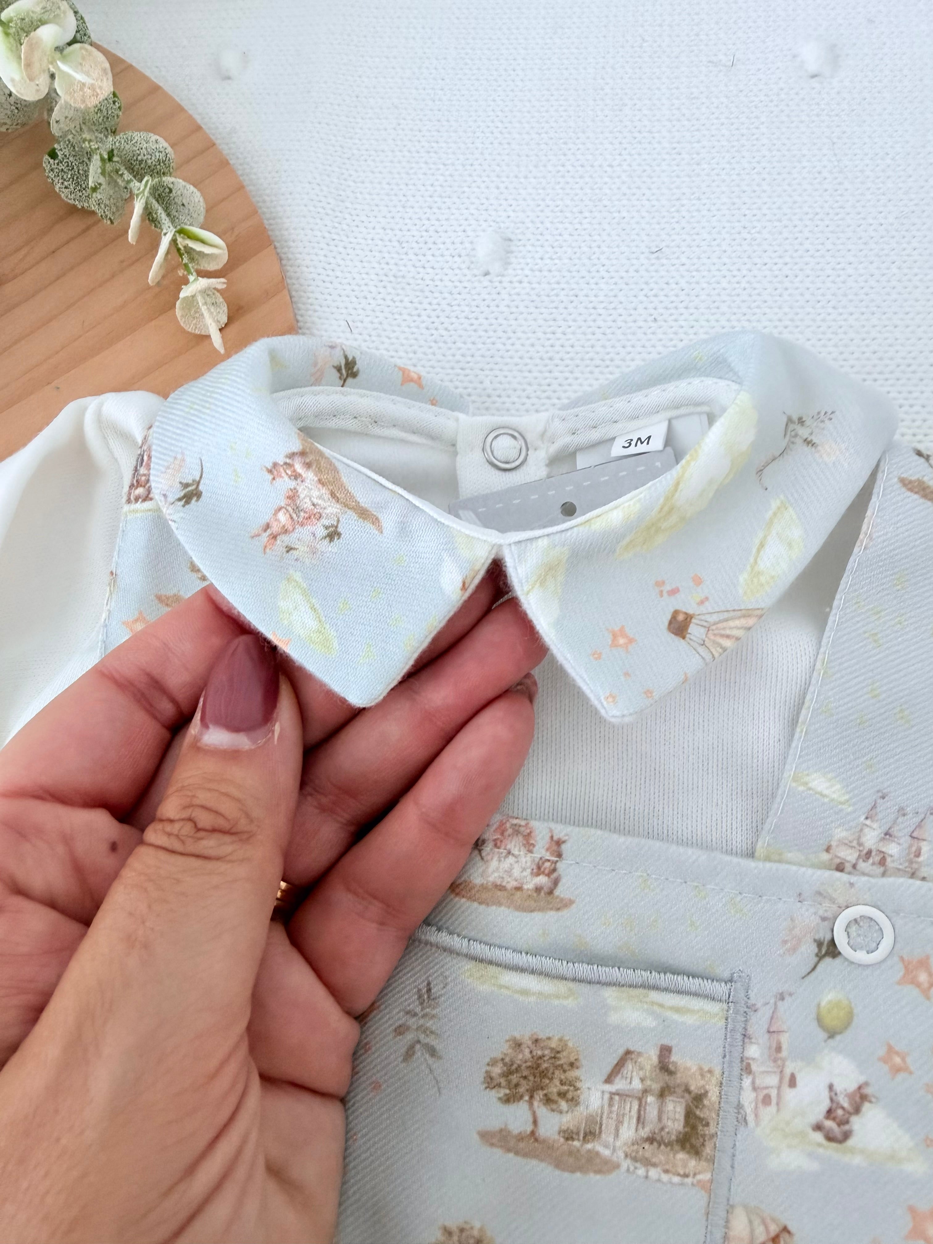 Jardineiras e camisola com carda Outono Inverno