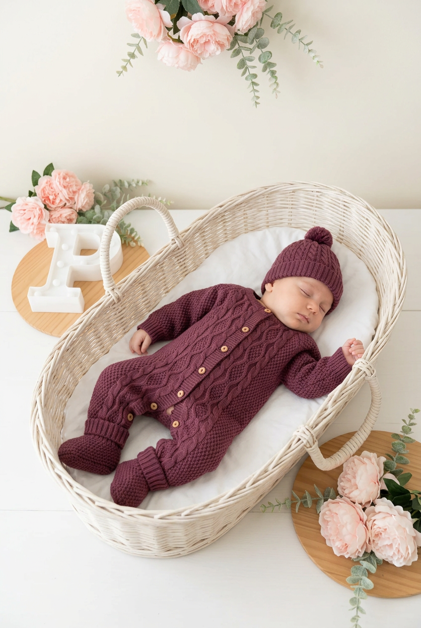 Conjunto 3 peças: macacão, gorro e carapins 3M