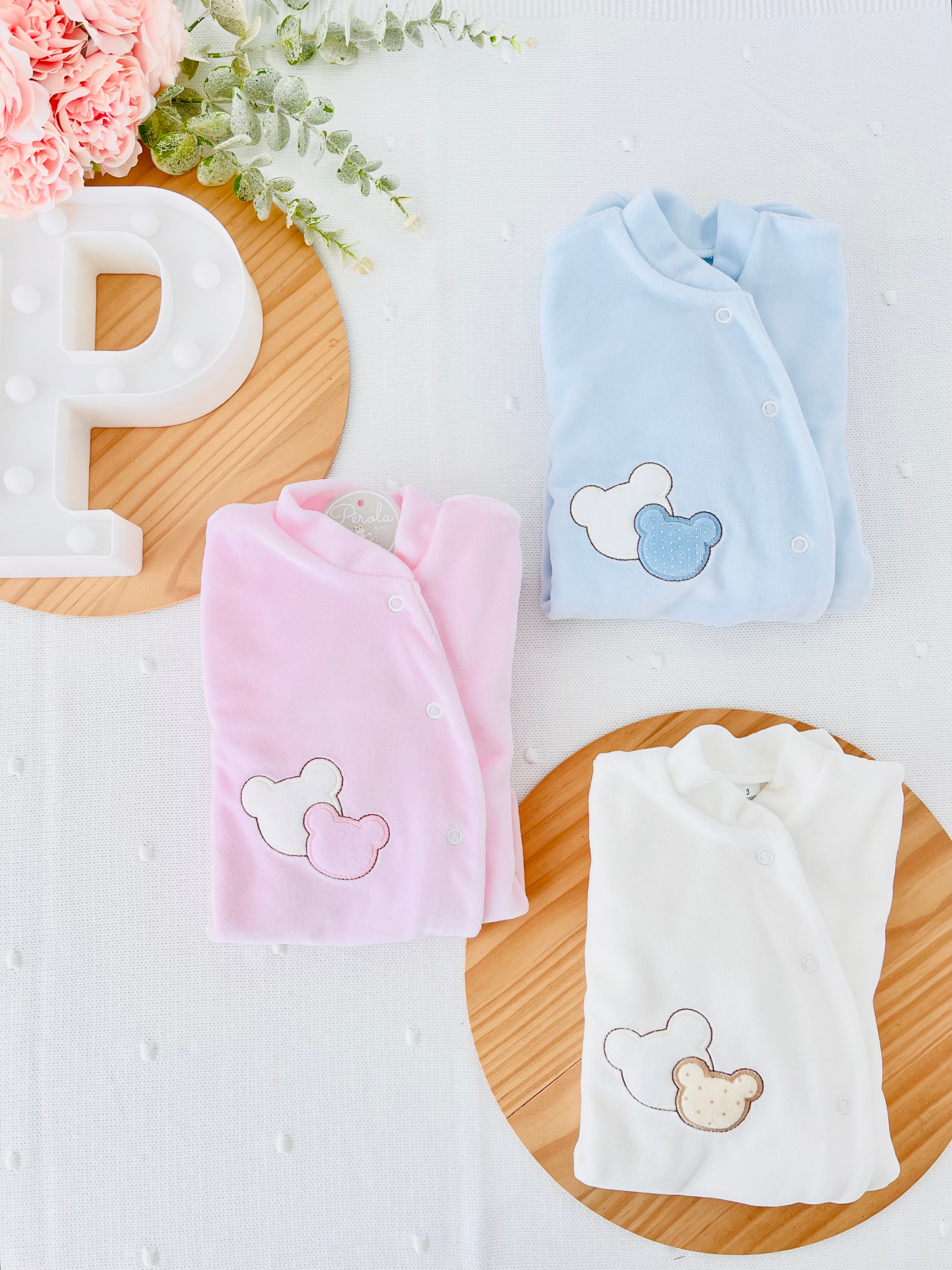 Babygrow veludo (3-12m)