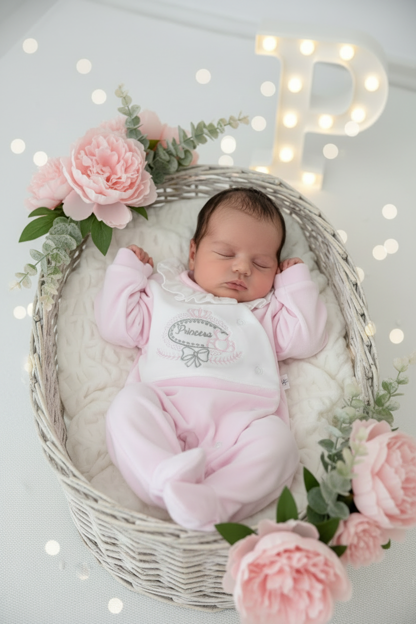 Babygrow príncipe ou princesa