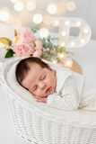 Babygrow Carinho pintinhas VELUDO golinha grande