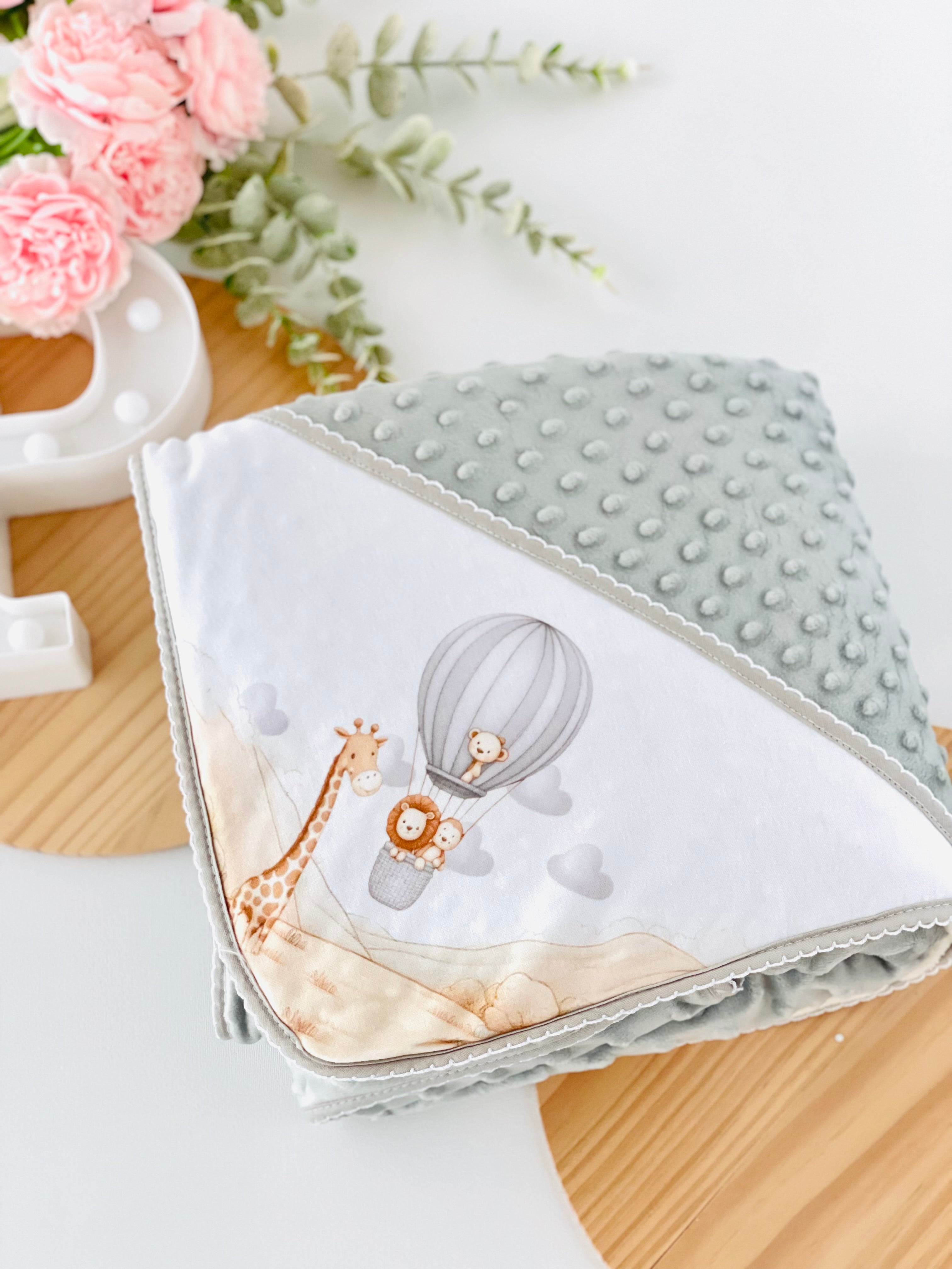 Manta quentinha tema Safari