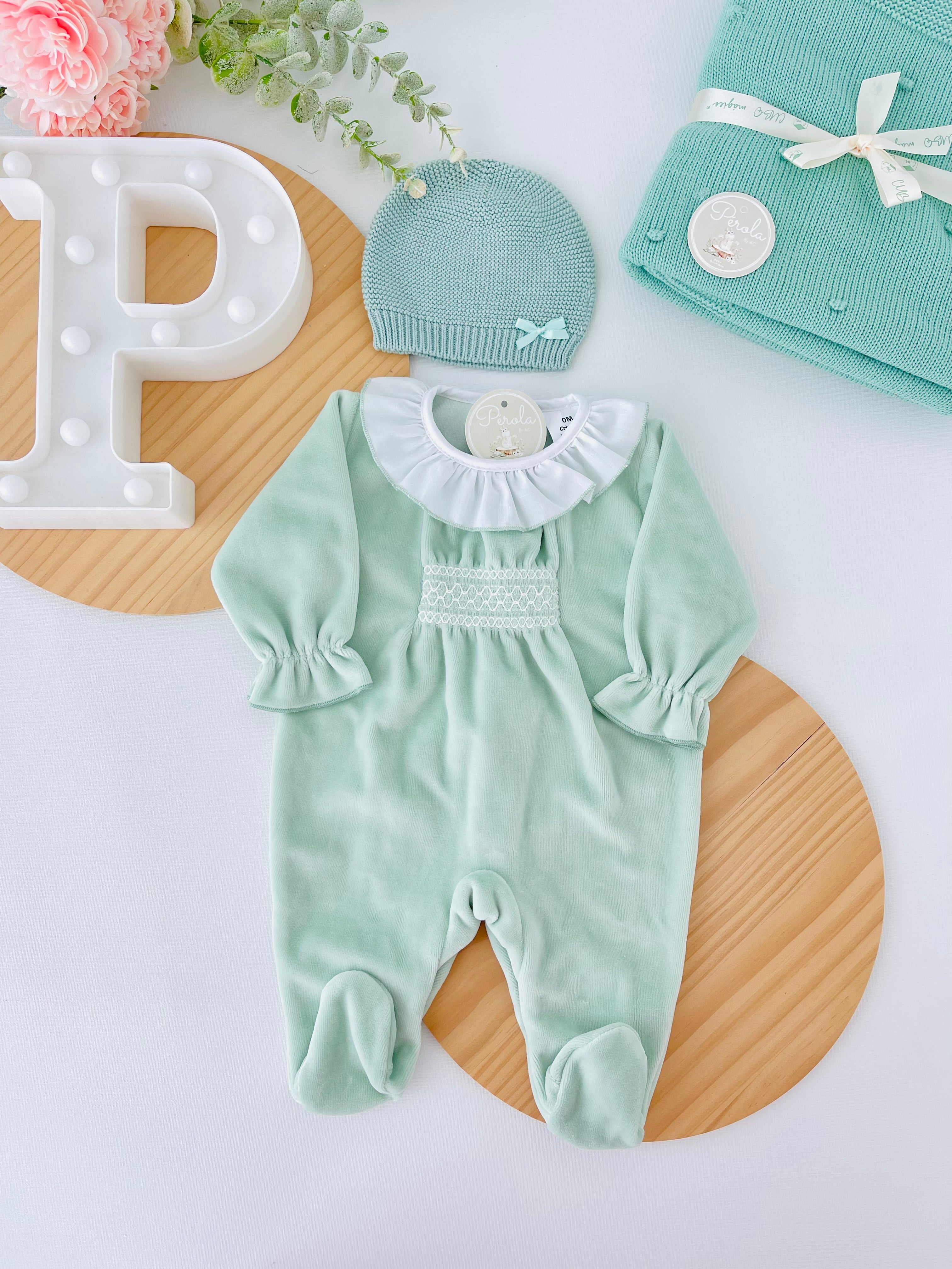 Babygrow favos em Veludo