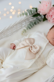 Babygrow pérola com renda