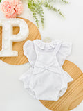 Conjunto bordado: Fofo e blusa