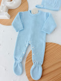Babygrow e touca malha Outono Inverno