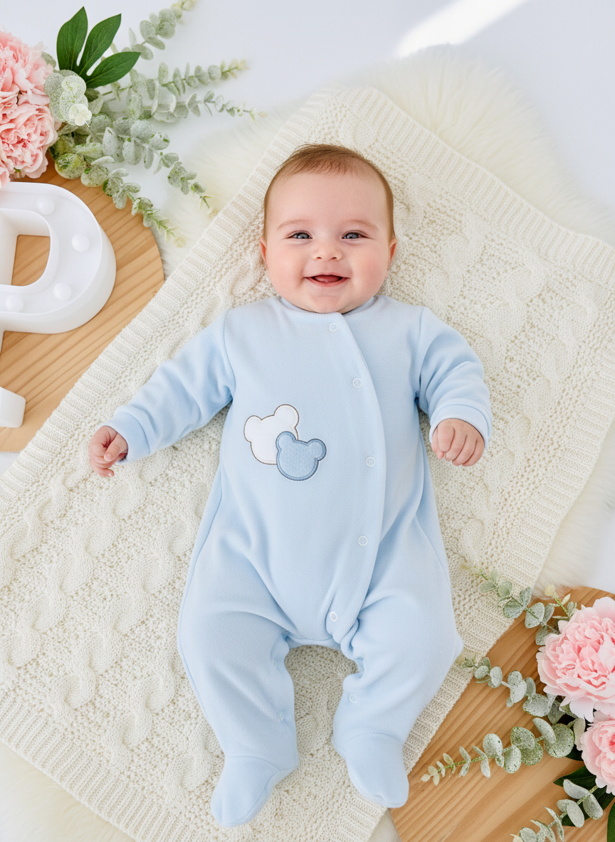 Babygrow veludo (3-12m)