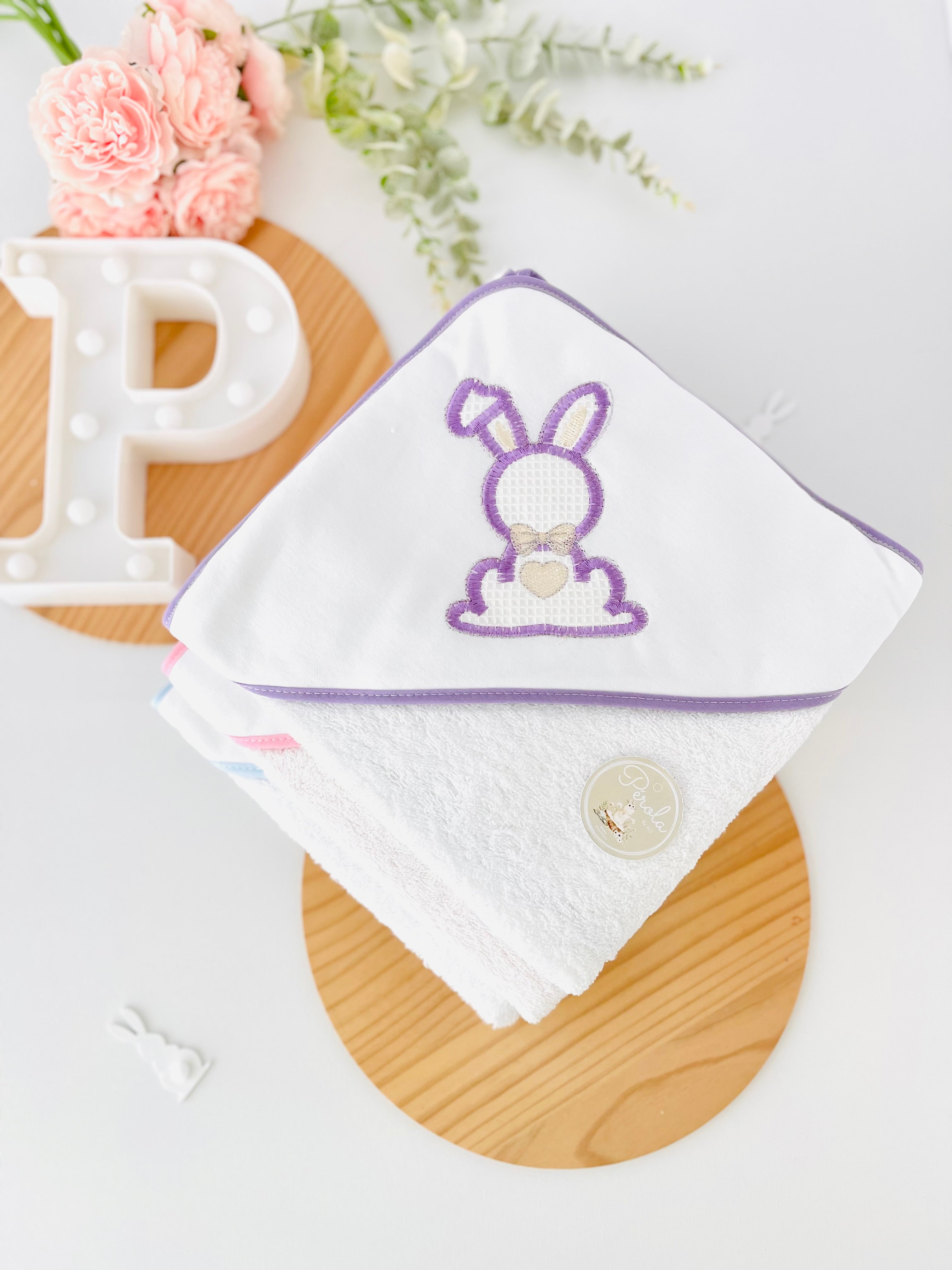 Toalha de banho tema Bunny