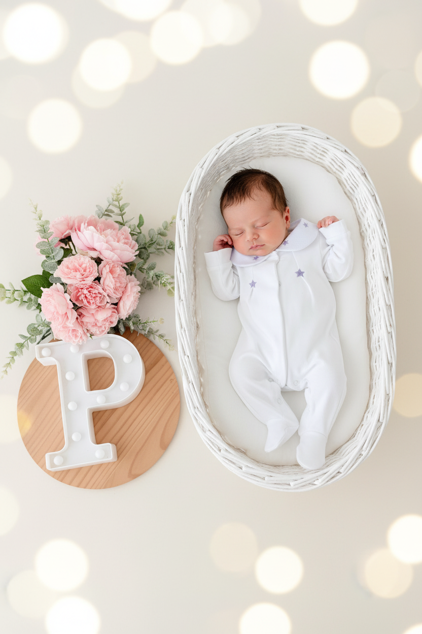 Babygrow estrelas algodão