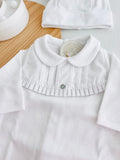 Babygrow algodão gola Peter Pan