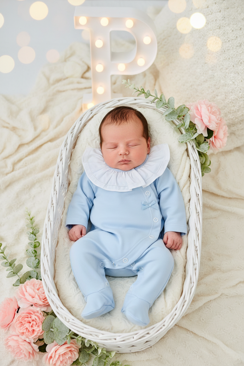 Babygrow carinho em ALGODÃO com golinha grande