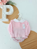Conjunto rosa: camisola e tapa fraldas 1/3M