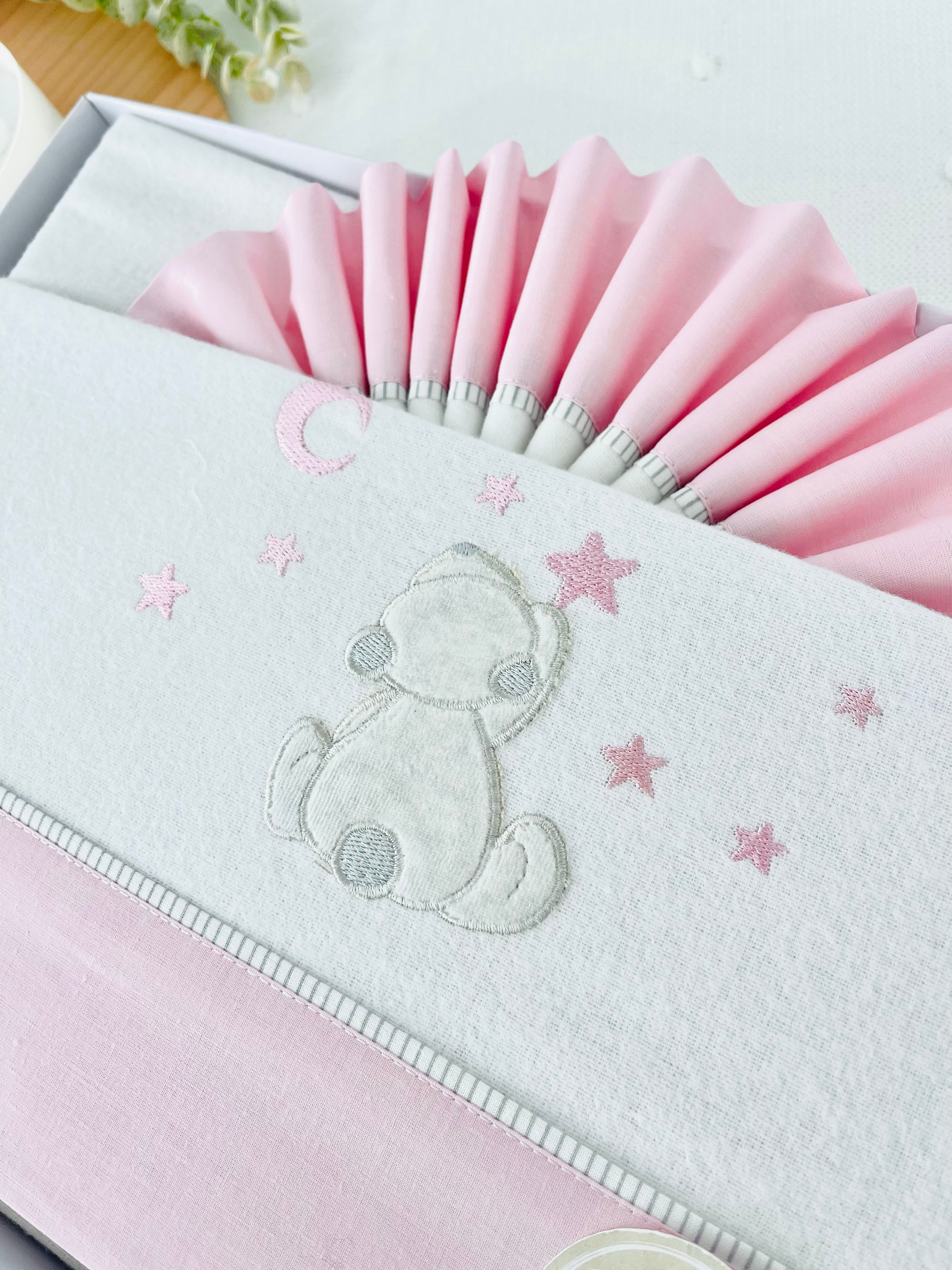 Lençóis flanela tamanho MAX, cama 70x140cm ursinho