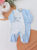 Babygrow tema orelhinhas algodão