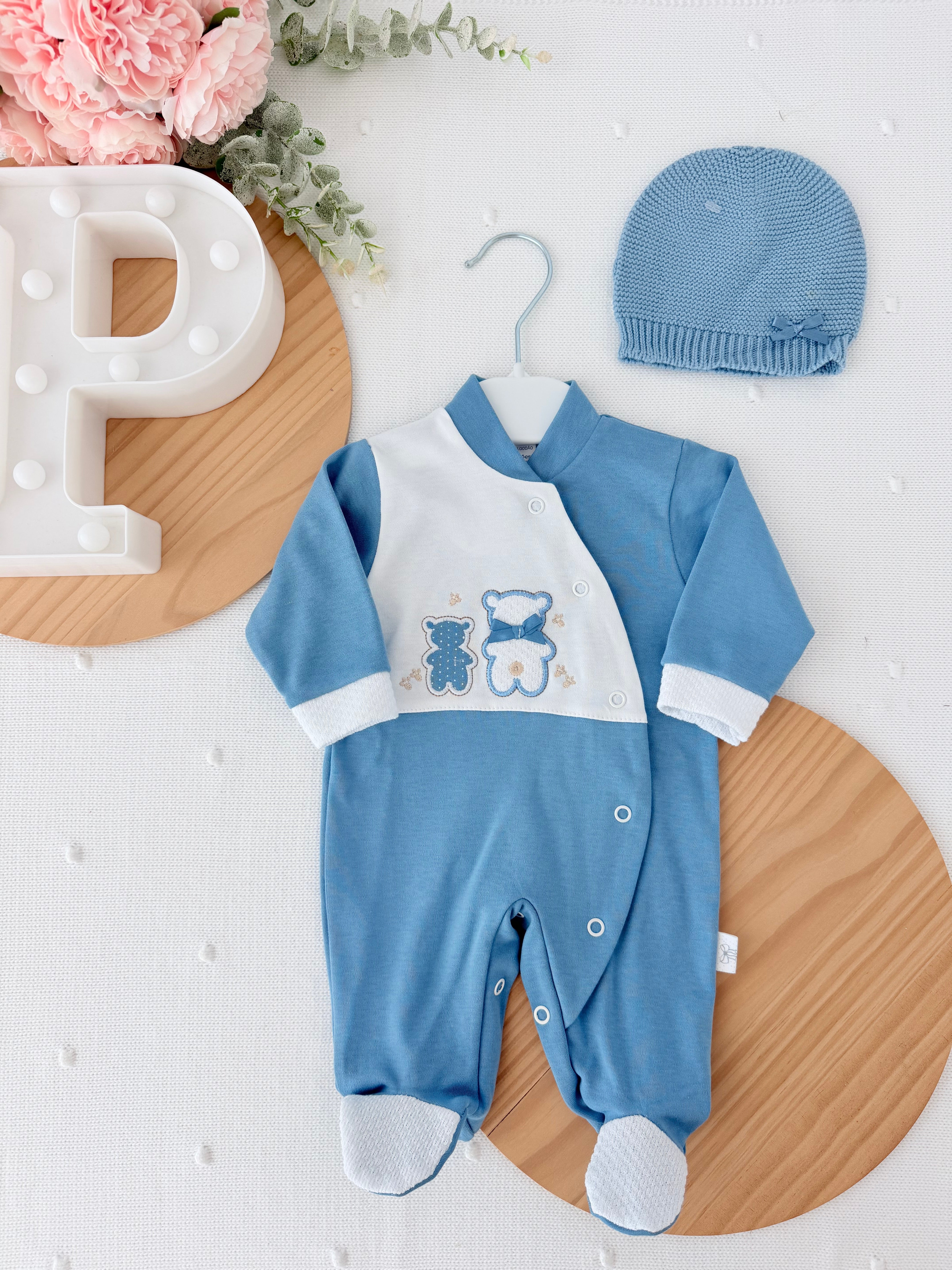 Babygrow ursinhos em algodão