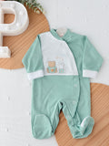 Babygrow pompom algodão