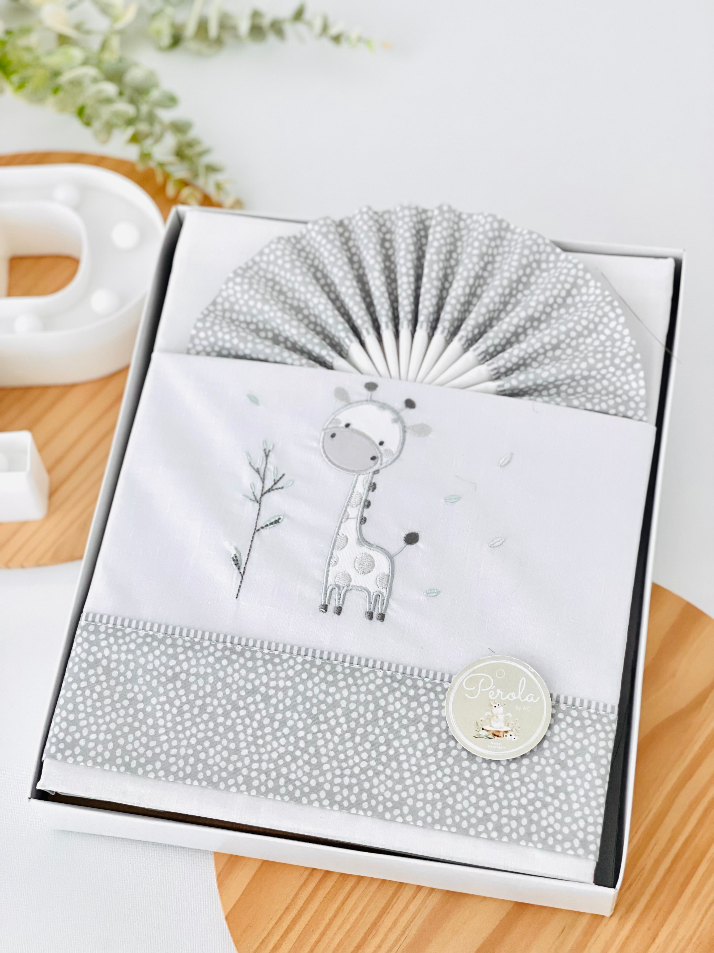 Lençóis algodão berços “next 2 me” Girafas