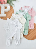 Babygrow Carinho pintinhas VELUDO golinha grande