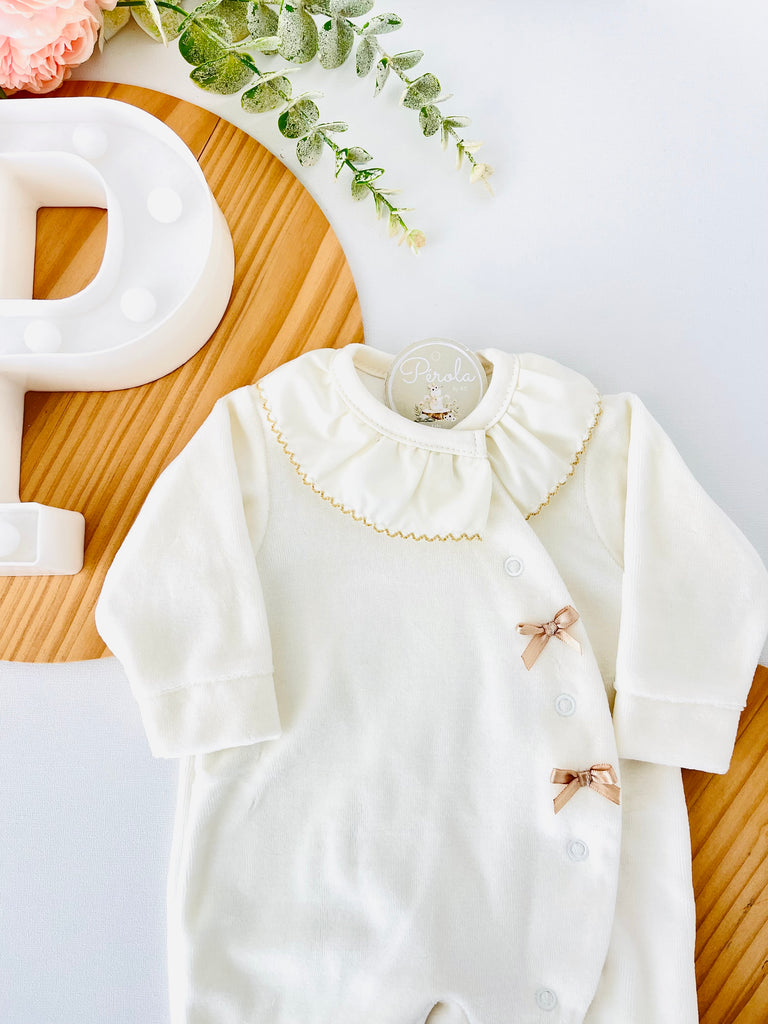 Babygrow veludo