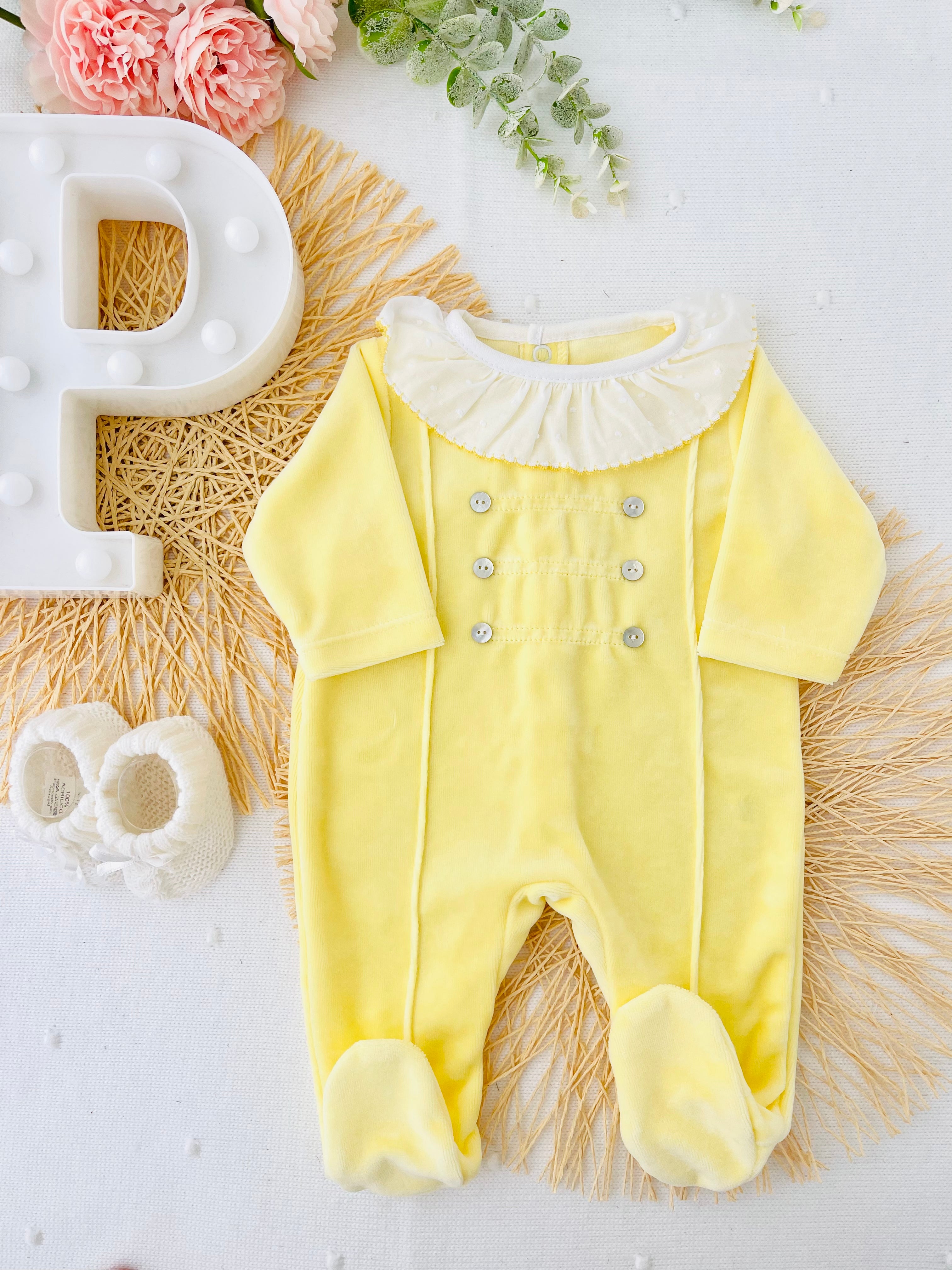 Babygrow Madrepérola gola redonda