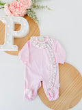Babygrow flores em algodão