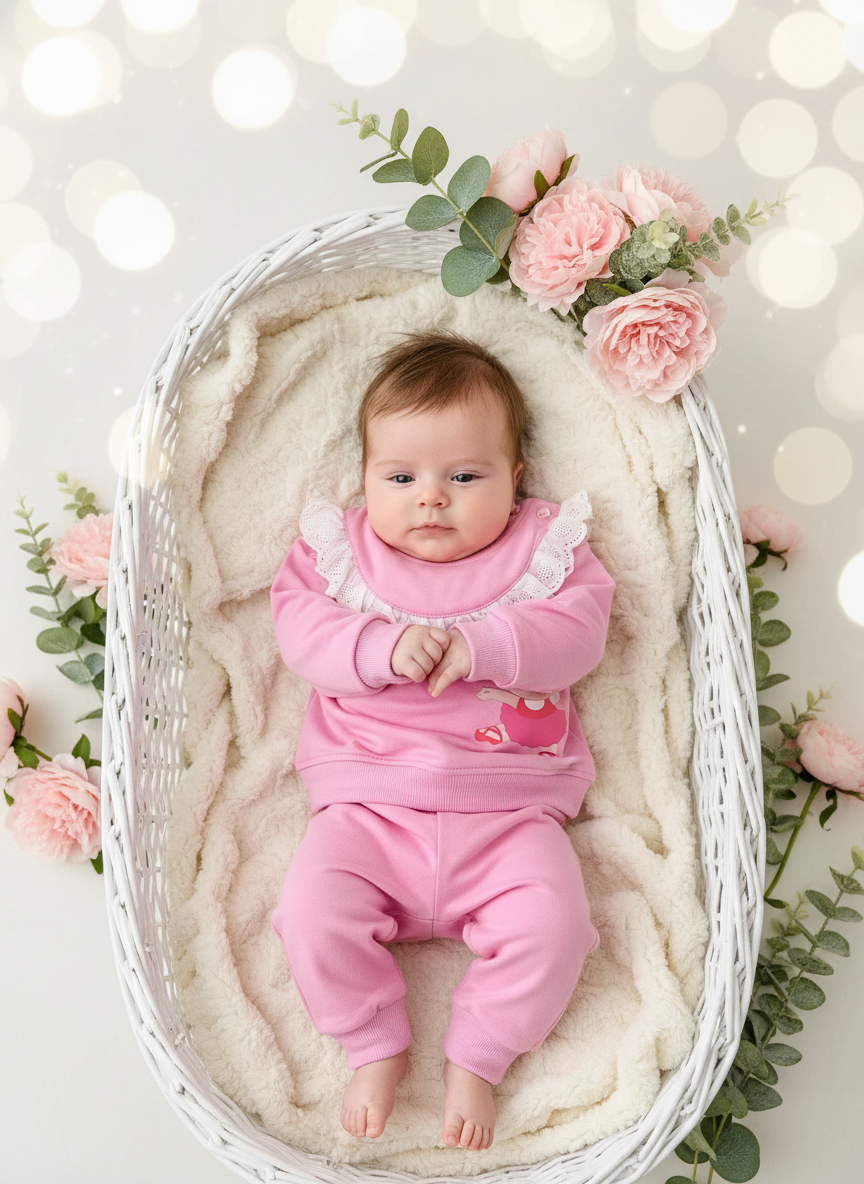 Fato de treino ursinha bailarina