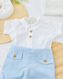 Conjunto: calções e camisa