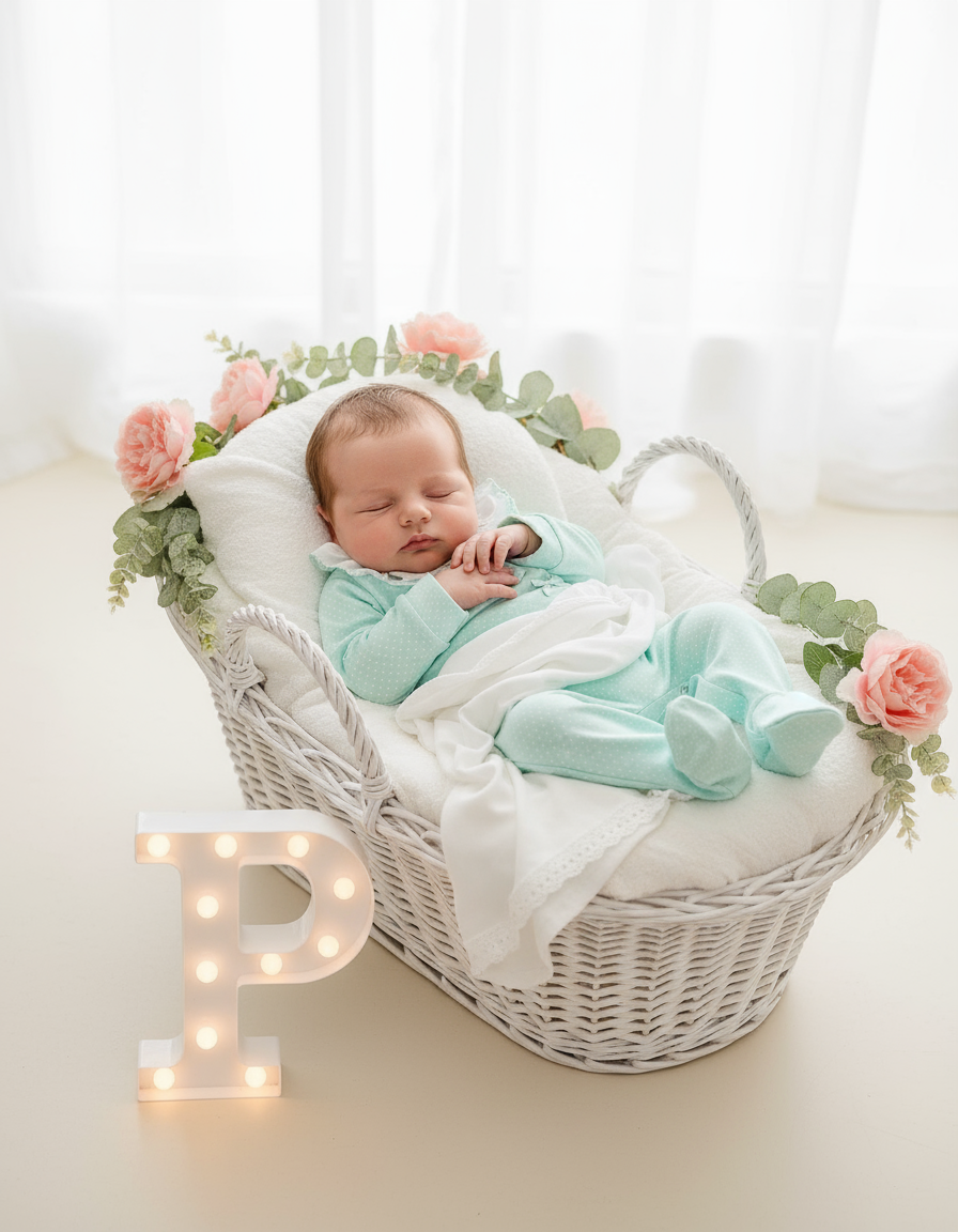 Babygrow pintinhas ALGODÃO