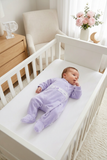 Babygrow lilás em veludo