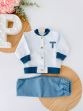 Conjunto menino: blusão e calças
