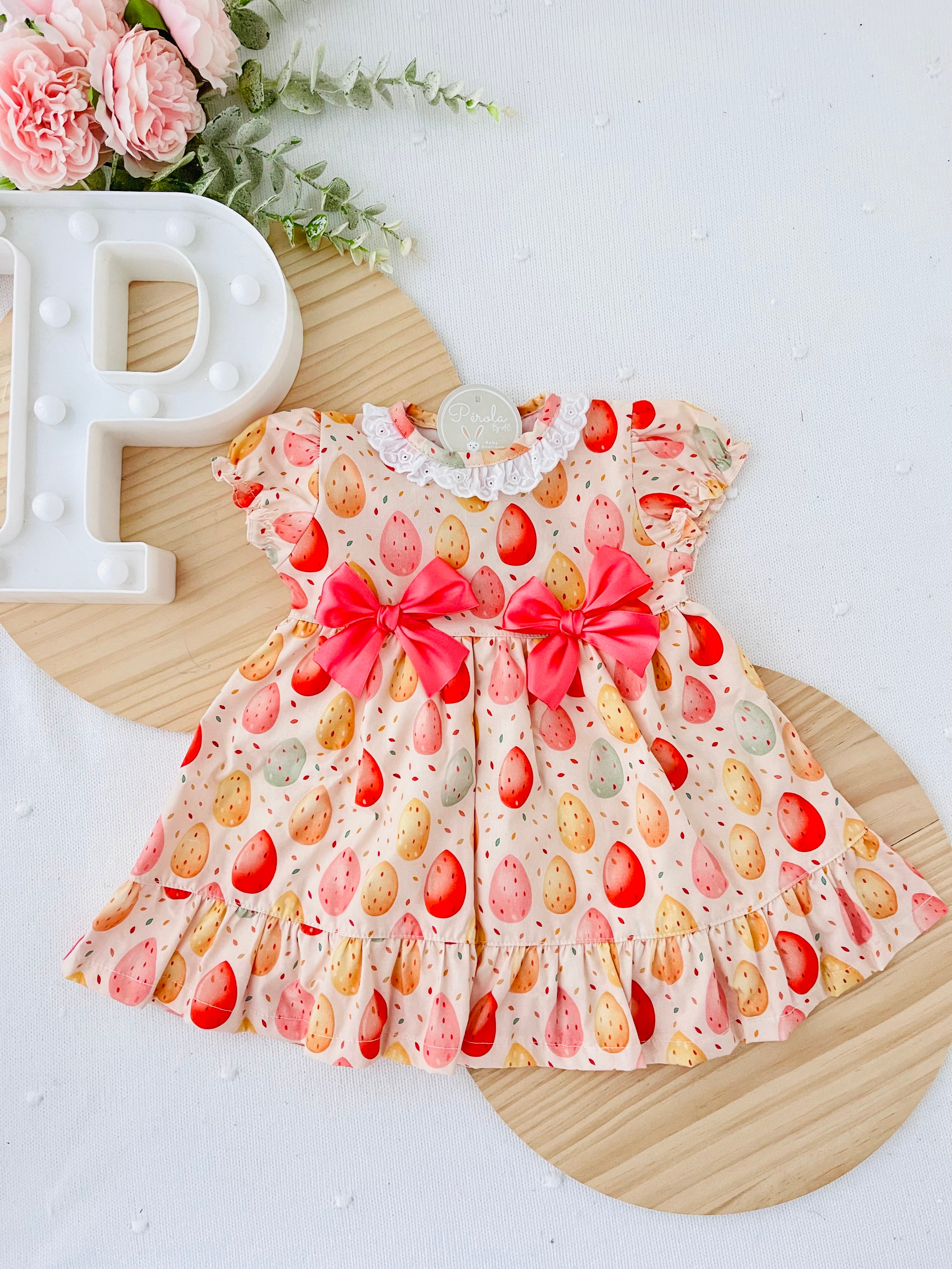 Vestido coral