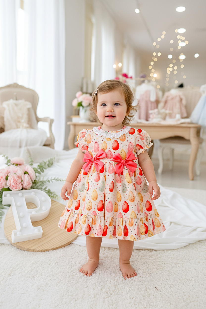 Vestido coral