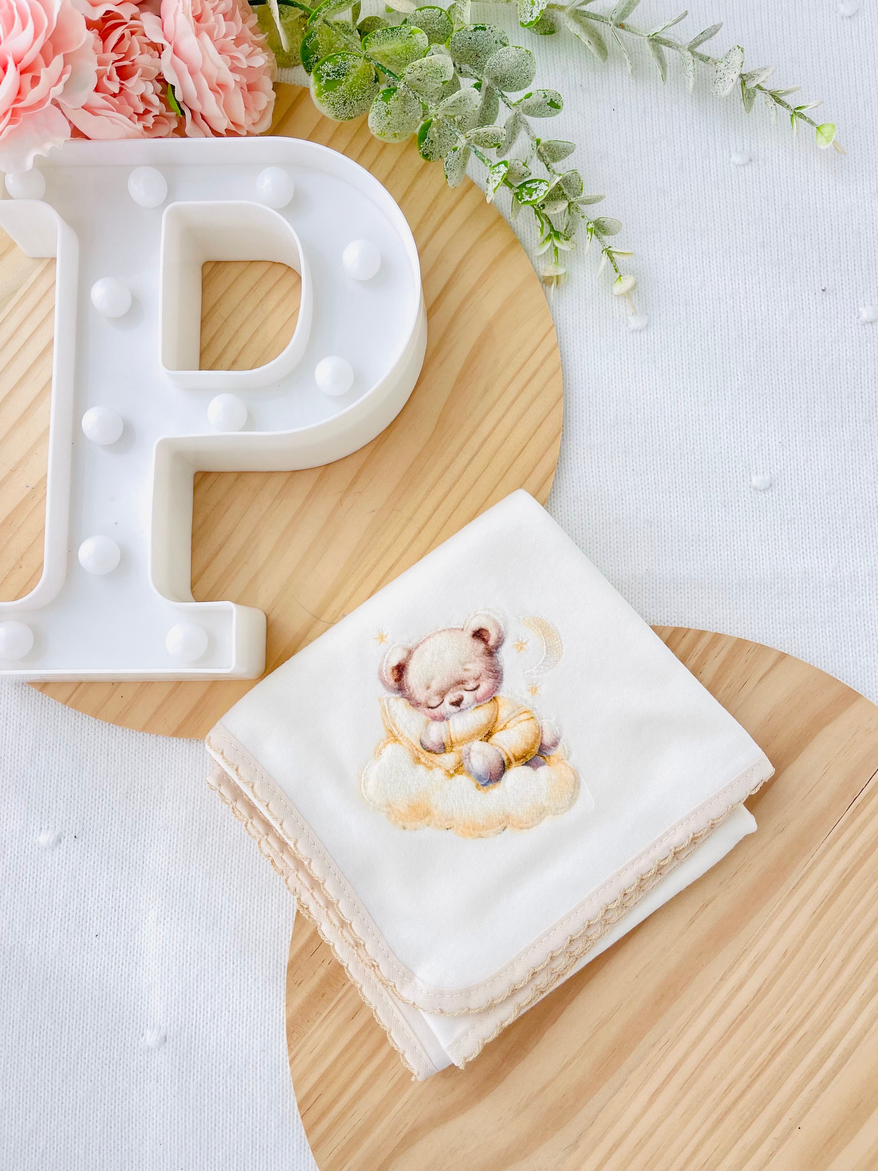 Fralda tema Nas nuvens com pêlo