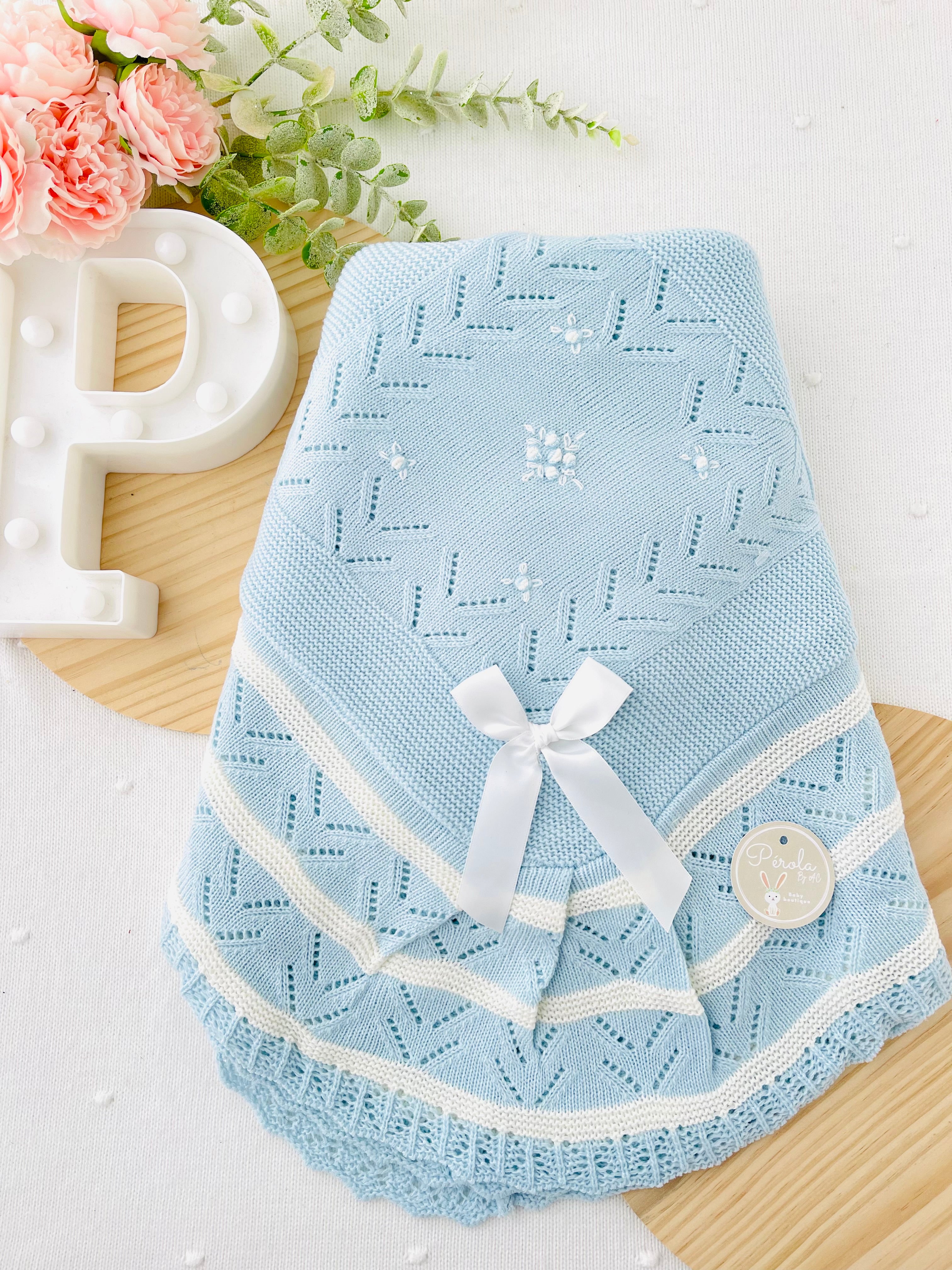 Manta / Xaile em malha