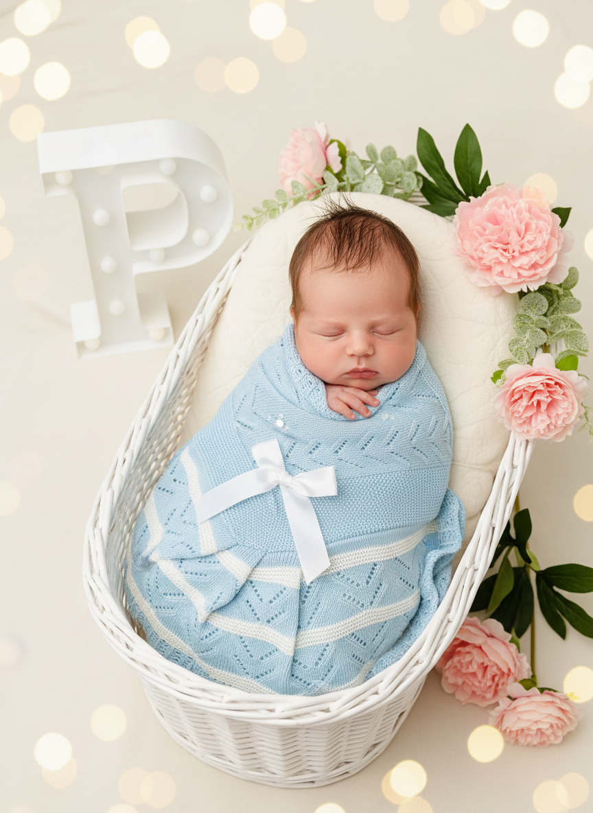 Manta / Xaile em malha