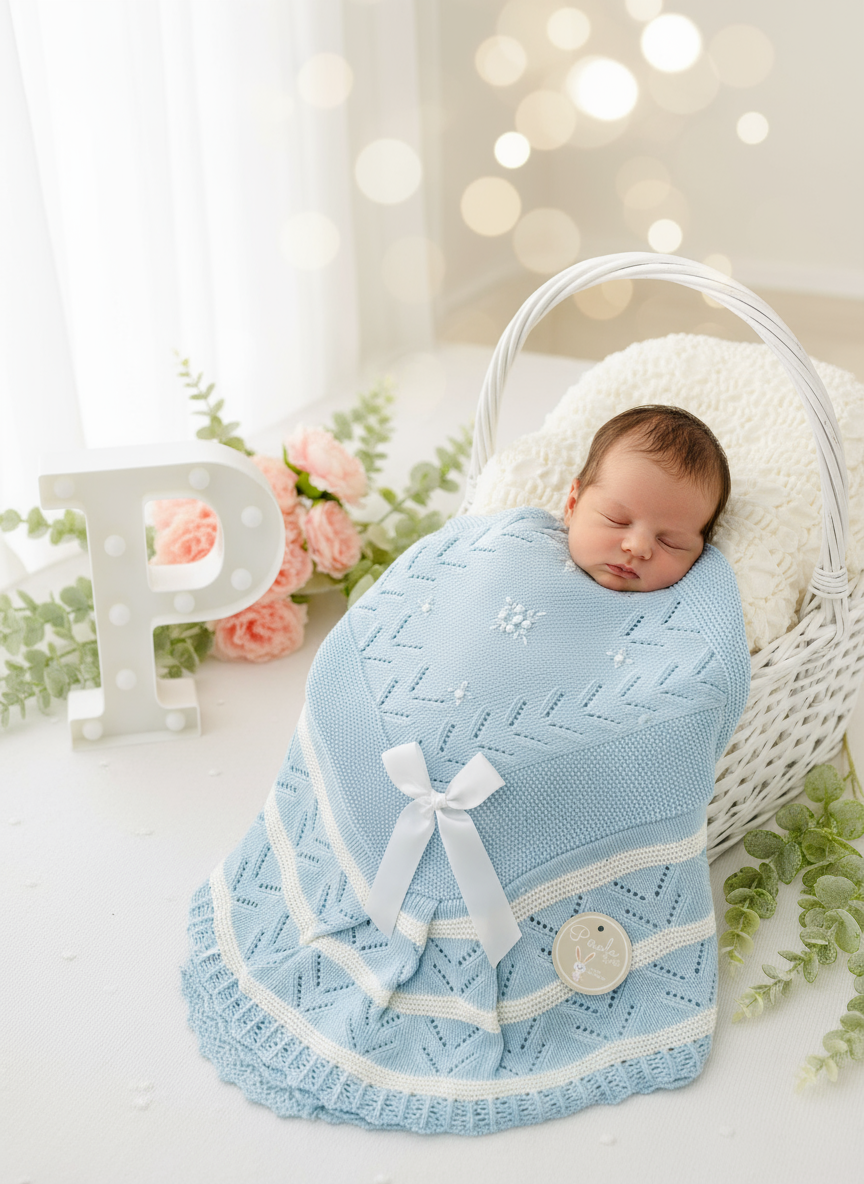 Manta / Xaile em malha