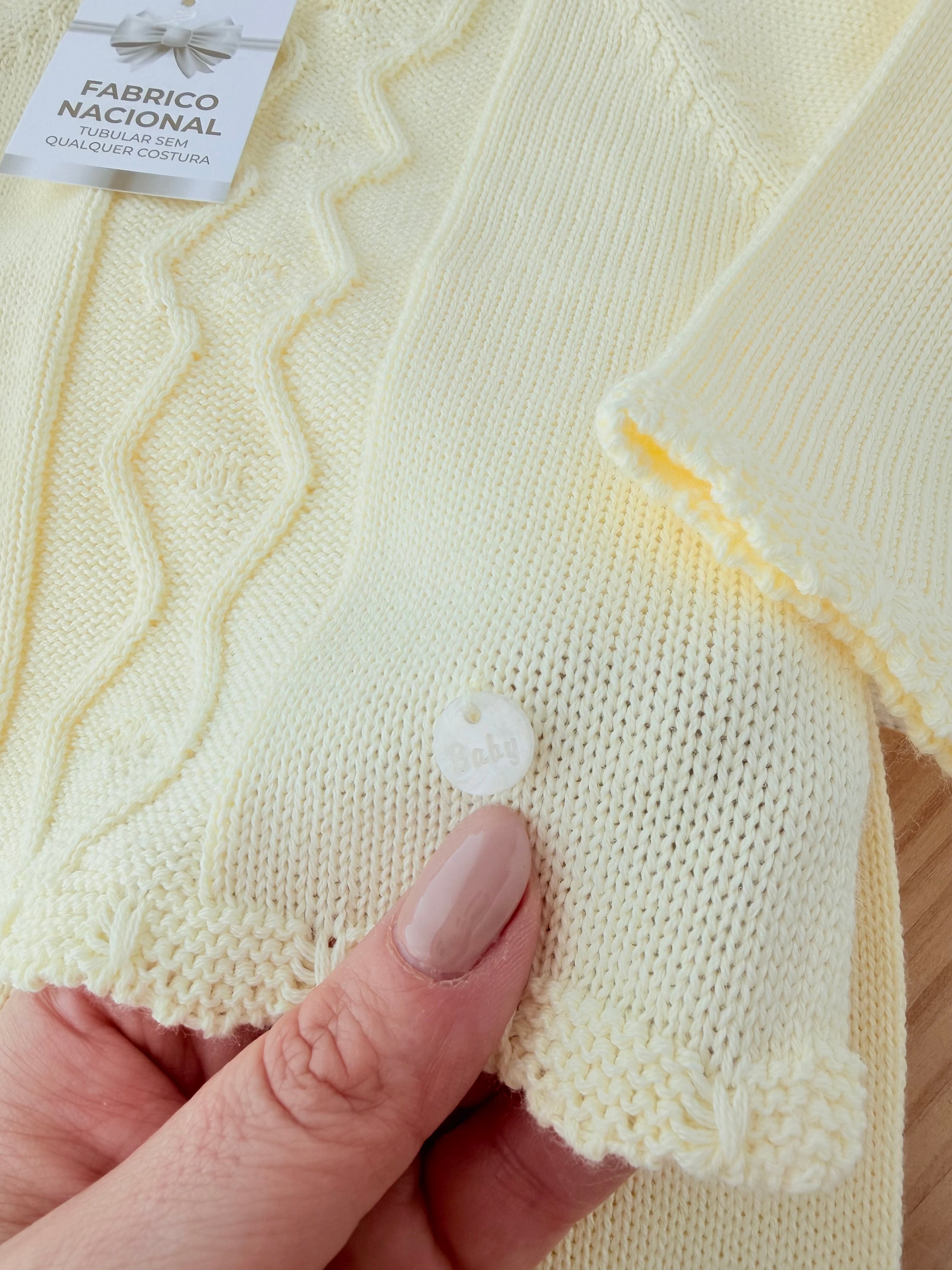 Conjunto: touca, camisola, calças Primavera Verão