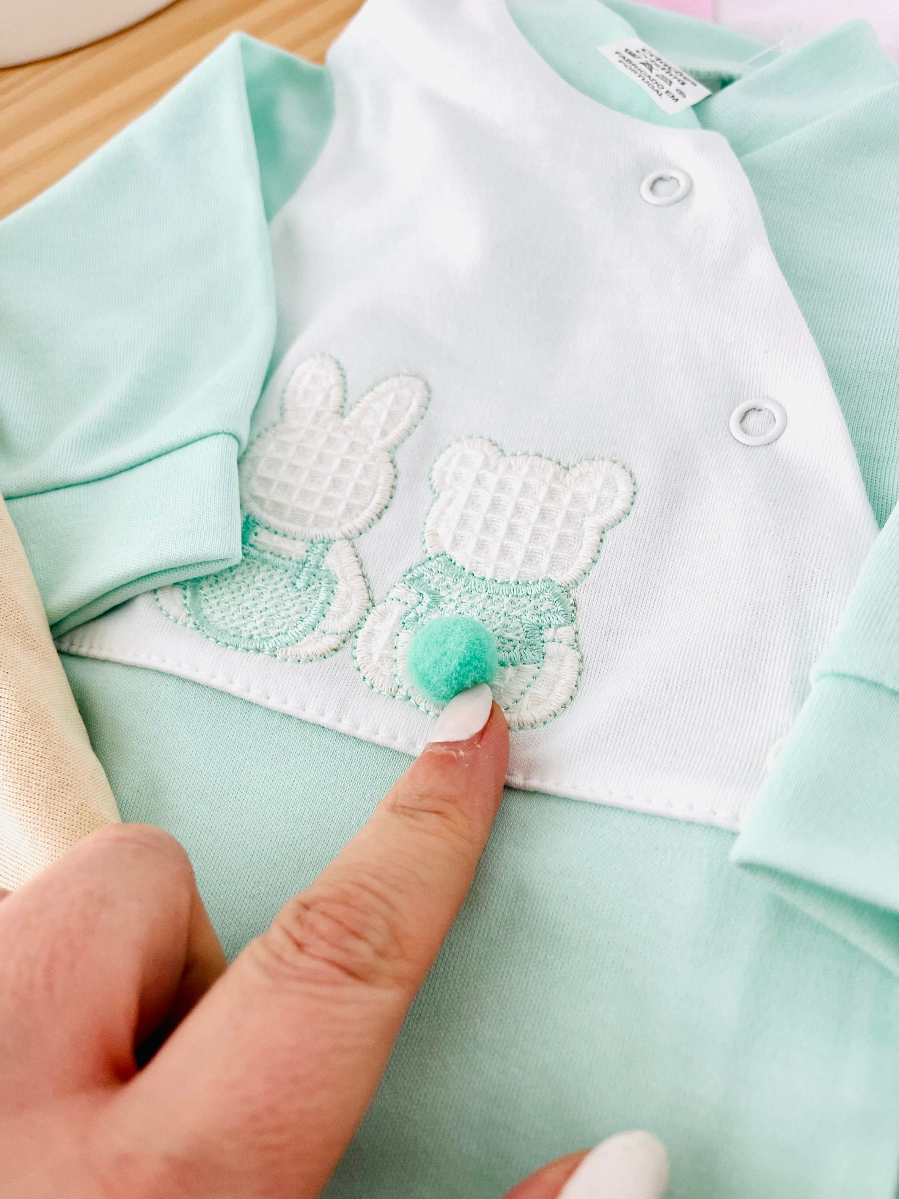 Babygrow amigos algodão