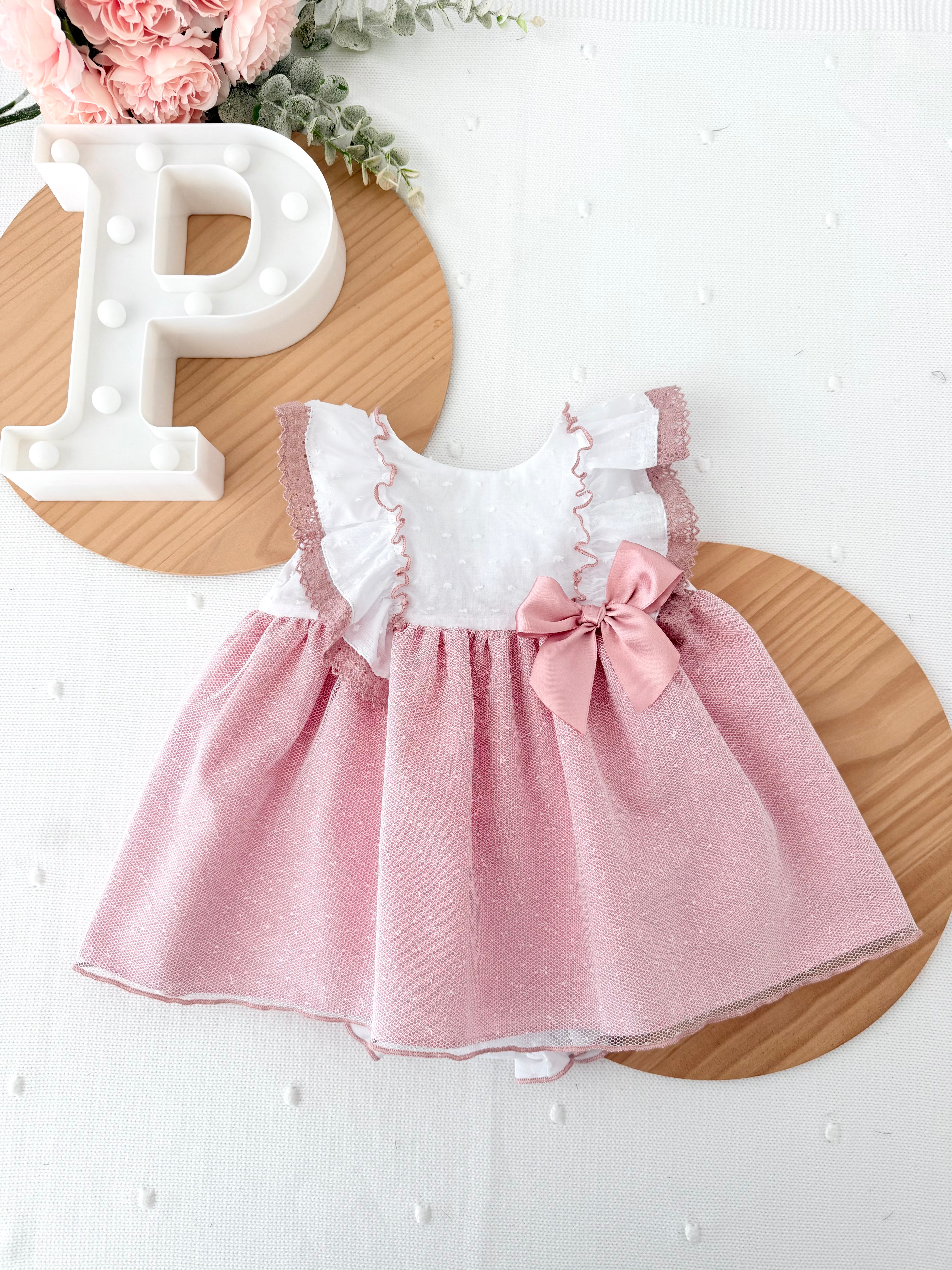 Vestido Madalena: vestido e tapa fraldas