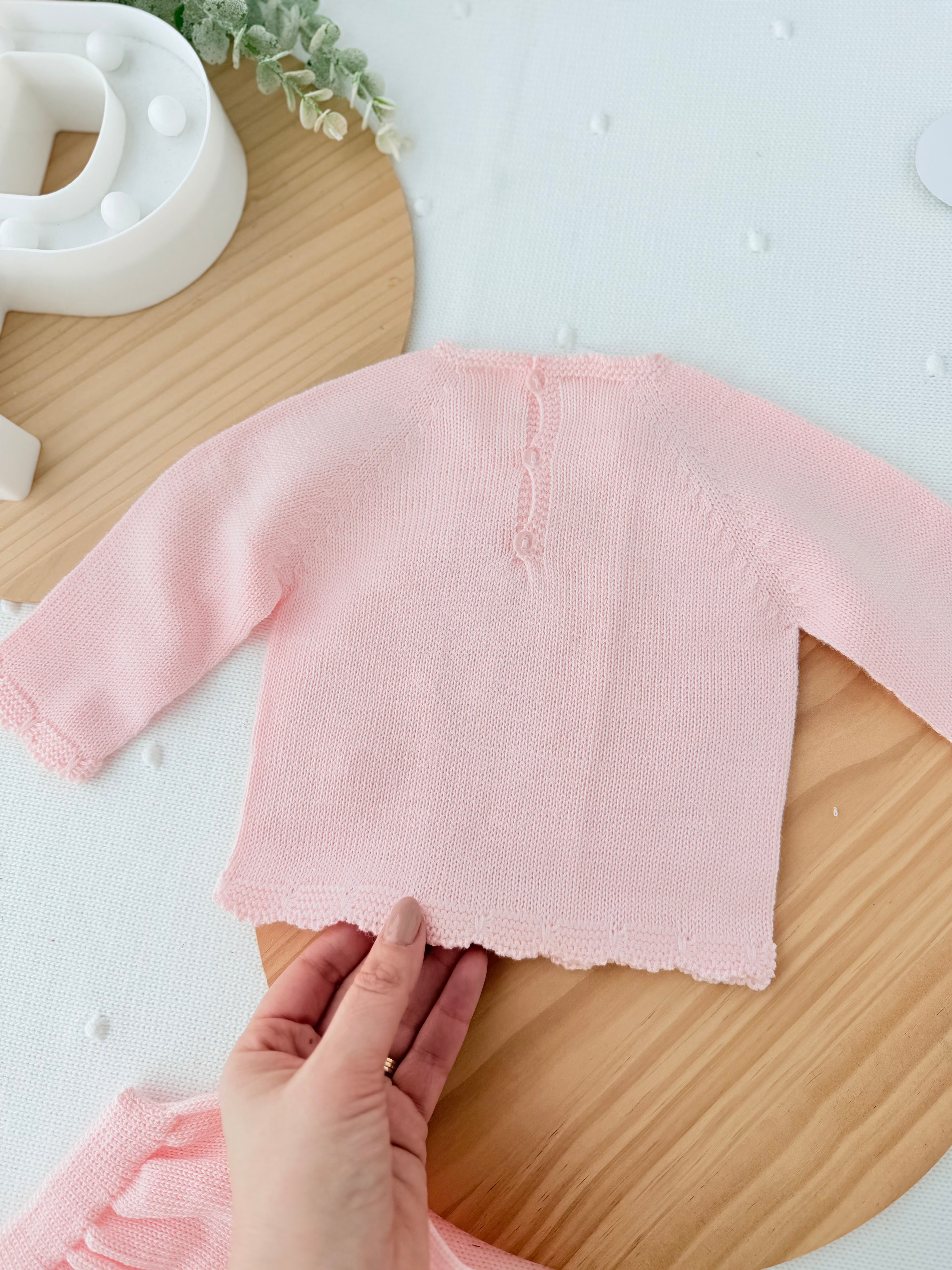 Conjunto: touca, camisola, calças Primavera Verão