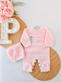 Saída de maternidade: Babygrow e touca Outono/Inverno
