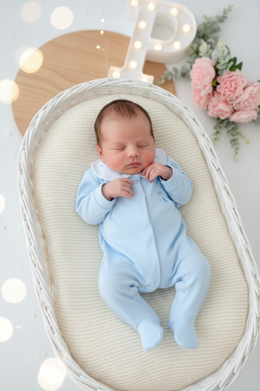 Babygrow estrelas algodão