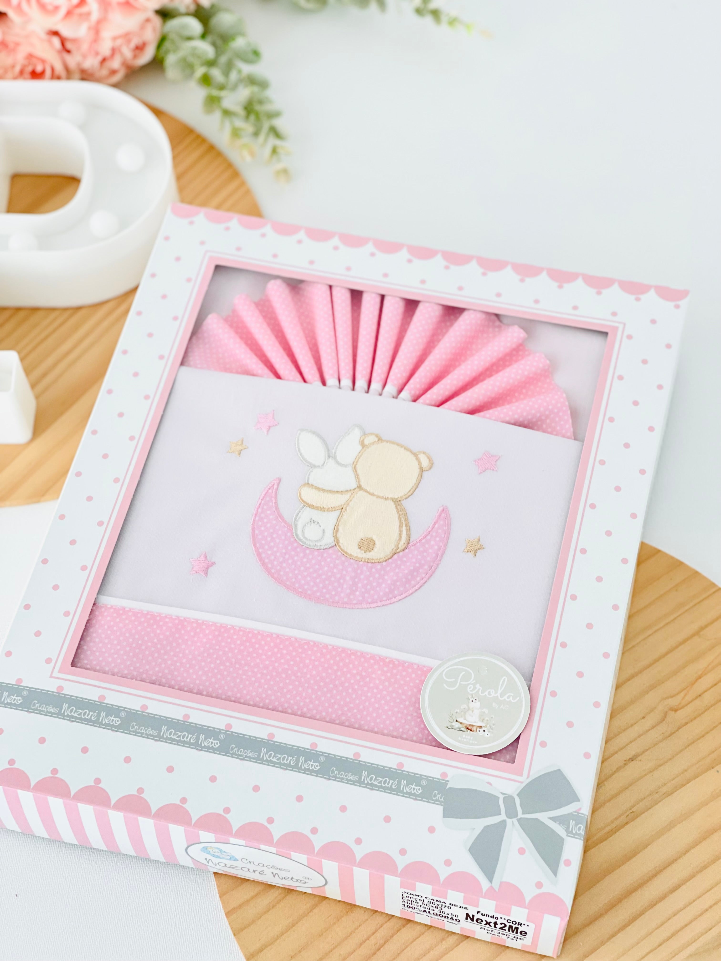 Lençóis algodão berços “next 2 me”