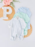Babygrow riscas em algodão